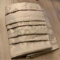 【美品】カーテン　レースカーテン　4点セット　シャンパンゴールド　135×145