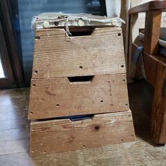 DIY跳び箱型小物入れ