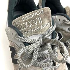 【中古品】ニューバランス New Balance スニーカー M577SOP サイズUSA10 1/2 約28.5cm イングランド製 グレー系 靴 メンズ の画像