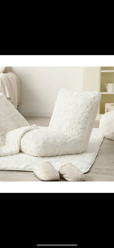 フランフラン　ボンティーヌ　フロアチェア　ホワイト✖️2