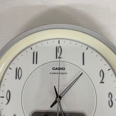 【CASIO】 カシオ 電波掛時計 wave ceptor 掛け時計  時計 IC-1020NJの画像