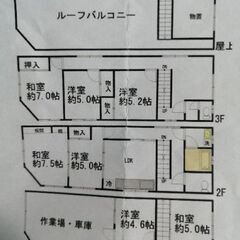 駐車3台可！大阪市東成区のリノベ戸建て☆