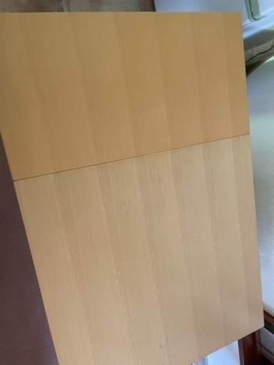 拡張可能ダイニングテーブル3点セット