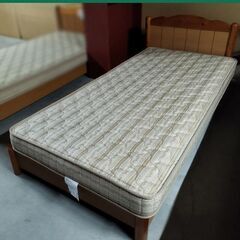 フランスベッド ① シングルベッド 寝具 ベッド 木製 シングルサイズ 現状品 France Bed 苫小牧西店