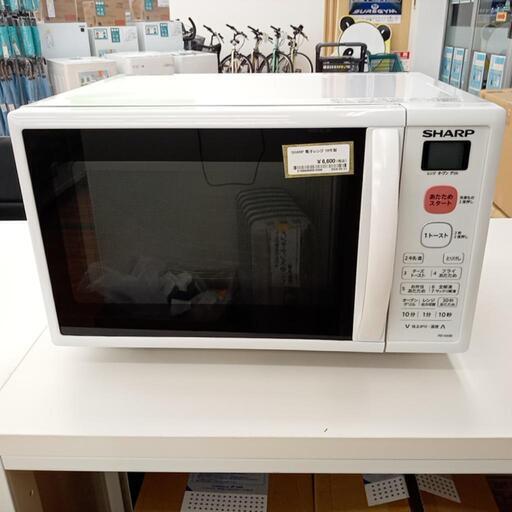 ★ジモティ割あり★ SHARP　電子レンジ　ホワイト　クリーニング済　YJ1725