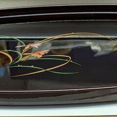 ☆お盆　サイズ：横：約35ｃｍ　縦：約27ｃｍ　未使用品の画像