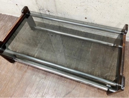 カリモク家具 ガラステーブル センターテーブル ローテーブル ガラス天板