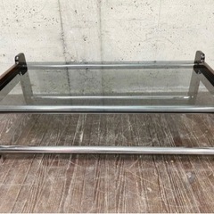 カリモク家具 ガラステーブル センターテーブル ローテーブル ガラス天板