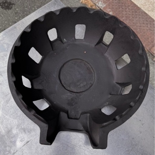 業務用 鋳物コンロ SHOEI SB202 都市ガス 幅330×奥行530×高110(mm) 13mmゴム管 ガスコンロ 五徳コンロ ガス台 厨房機器 店舗用品 大阪 ③