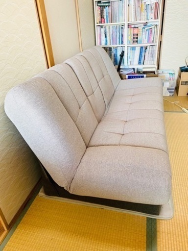 ニトリ ソファベッド 3人掛け　３月９日までにお引取りに来ていただける方限定3,000円
