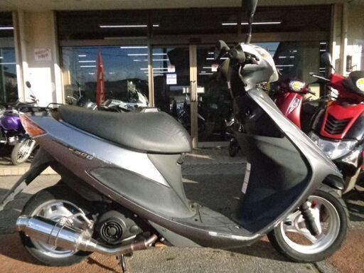 NO.4922　アドレスＶ５０Ｇ　４サイクルエンジン　ＦＩ車　ステンレスマフラー付き　盗難防止警報アラーム　シガーソケット電源　ガンメタリック　☆彡