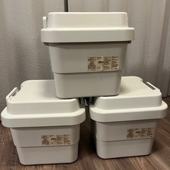 終了しました。無印収納ボックス小、あげます！
