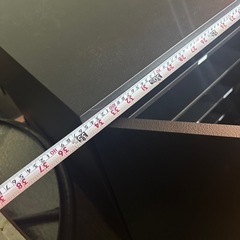 お店　大型保管棚　革製張りの画像