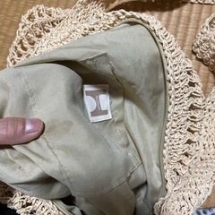 ナチュラル　ショルダーバッグ　軽量　夏　ハッシュアッシュの画像
