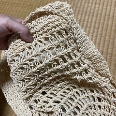ナチュラル　ショルダーバッグ　軽量　夏　ハッシュアッシュの画像
