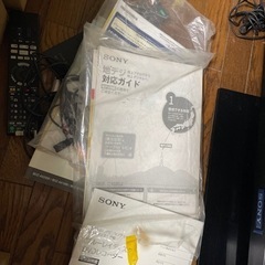 SONY BRAVIA 液晶テレビ　Blu-rayレコーダー　　の画像