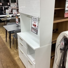 KB-68【新入荷　リサイクル品】ニトリ　ソレル　オープンキッチンボード　白 KB-68【新入荷 リサイクル品】ニトリ ソレル オープンキッチンボード 白