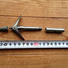 オマー・クレッシー・ブッシャー・等に使える水中銃 モリ先 ネジ径:7mm スピアフィッシング用品の画像