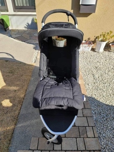 美品AIRBUGGY（エアバギー) ２人乗り3輪ベビーカーボードセット　☆格安☆