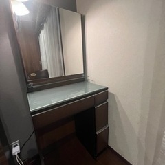 ニトリ ドレッサー 化粧台 あげます