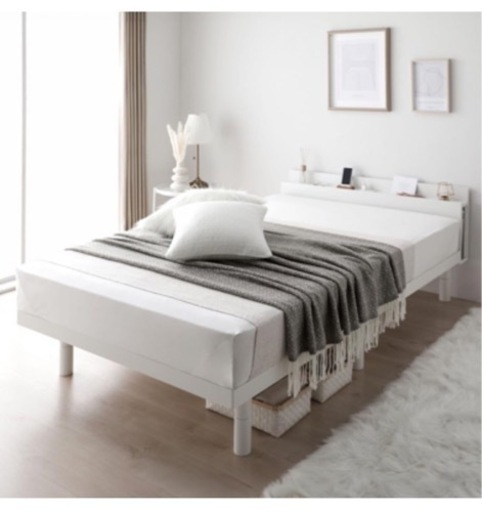 セミダブルベッド★マットレス布団全てセット