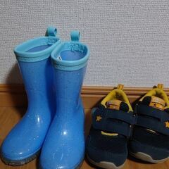 キッズ/シューズ/長靴/16~16.5cm/1500円
