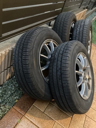 サマータイヤ アルミホイール 4本セット 185/70R14 フリードに使用