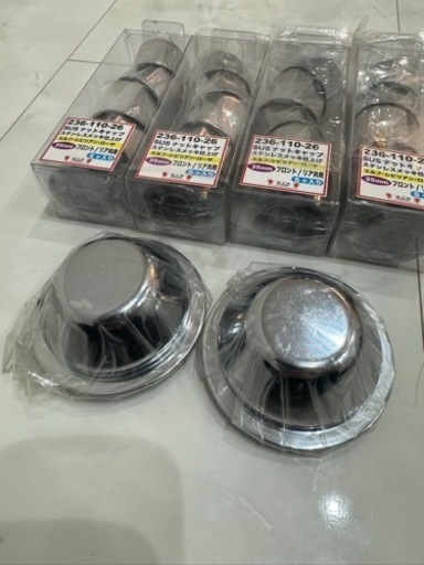トラック ナットキャップ メッキ SUS 35mm/高さ44mm 20個SET ハブメッキキャップ 2個