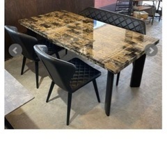 キャンセルの為値下げ】定価8.5万 ダイニングテーブル