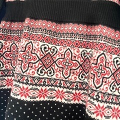 【新品未使用】ミスアシダ❤ミニワンピース　ニット　長袖　ハイブランドの画像