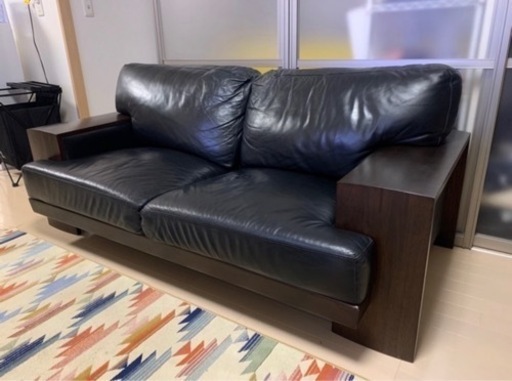 BOSCO 本革レザーソファ　定価20万