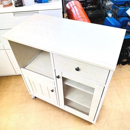 3/27【家具・家電複数購入で割引可】家具 キッチンボード キッチン収納 食器棚 レンジ台