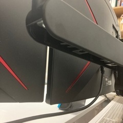 ゲーミングモニターセット　27インチ　モニターアーム　愛知