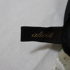 【美品】alices ドレス　黒　コサージュ付の画像