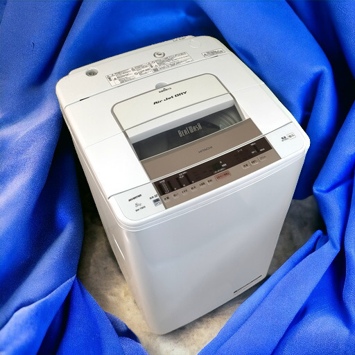 8.0kg 全自動洗濯機 ビートウォッシュ 日立 手渡し歓迎!! R02013 1️⃣