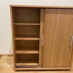 【新品・未使用・組立済】トイレラックの画像