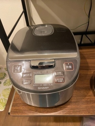 SHARP 炊飯器　五合用　2018年製