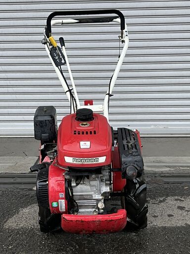 軽トラ貸せます 初期不良対応OK 整備済 爪程度良く かけ易いハッピースタート 耕運機 ロータ正/逆転 デフ付 5.7馬力 ロビン RC6600