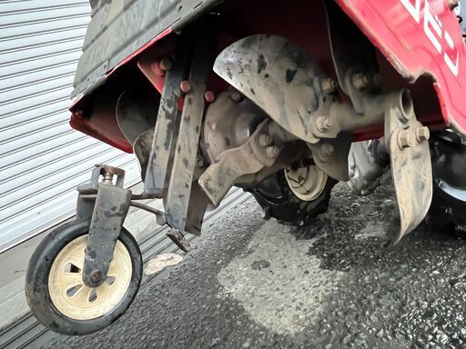 軽トラ貸せます 初期不良対応OK 整備済 爪程度良く かけ易いハッピースタート 耕運機 ロータ正/逆転 デフ付 5.7馬力 ロビン RC6600