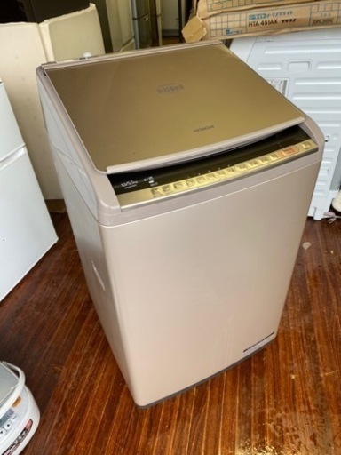 北九州市内配送無料　保証付き　BW-DV100C 縦型洗濯乾燥機 ビートウォッシュ シャンパン [洗濯10.0kg /乾燥5.5kg 