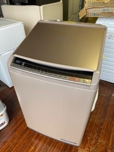 北九州市内配送無料　保証付き　BW-DV100C 縦型洗濯乾燥機 ビートウォッシュ シャンパン [洗濯10.0kg /乾燥5.5kg 