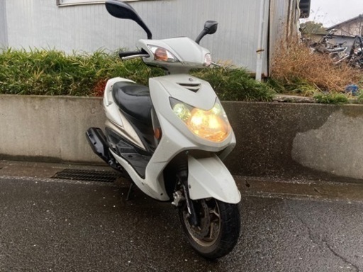 軽整備済み‼️   シグナスx 白　台湾仕様　配送可能　現車確認可能