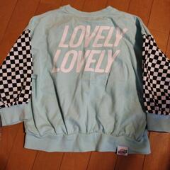 TEGTEG 女の子 トレーナー LOVELY2 120 女児の画像