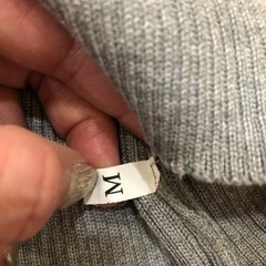 ほぼ新品✨Honeyspot 無地柄 レースアップフロント クロップカーディガンの画像