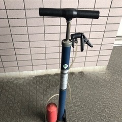 自転車の空気注ぎ