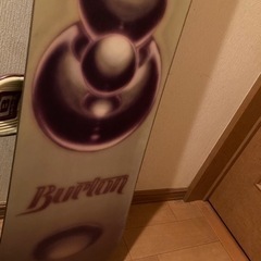 バートン　スノーボード板　ジャンク品　Burtonの画像