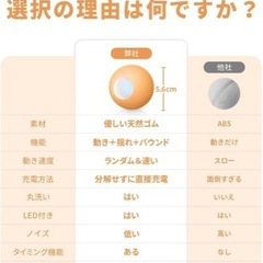 犬用　電動ボール　転がる&バウンドの画像