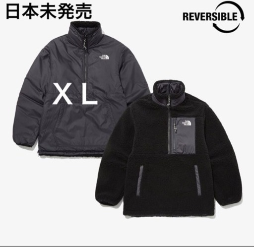 海外限定　新品未使用　ノースフェイス プレイグリーンフリース リバーシブル