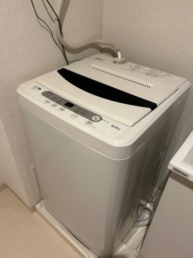 洗濯機 HerbRelax YWM-T60A1 2016年製 6kg ヤマダ電機オリジナル