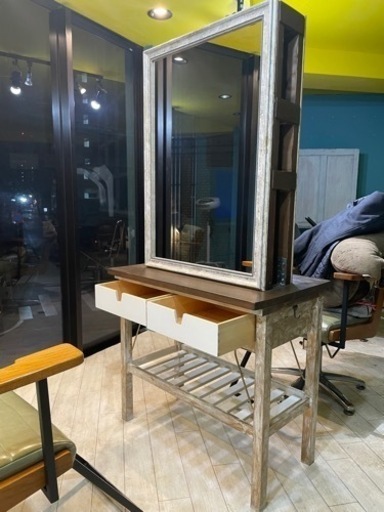 自作の美容室セット面　2面